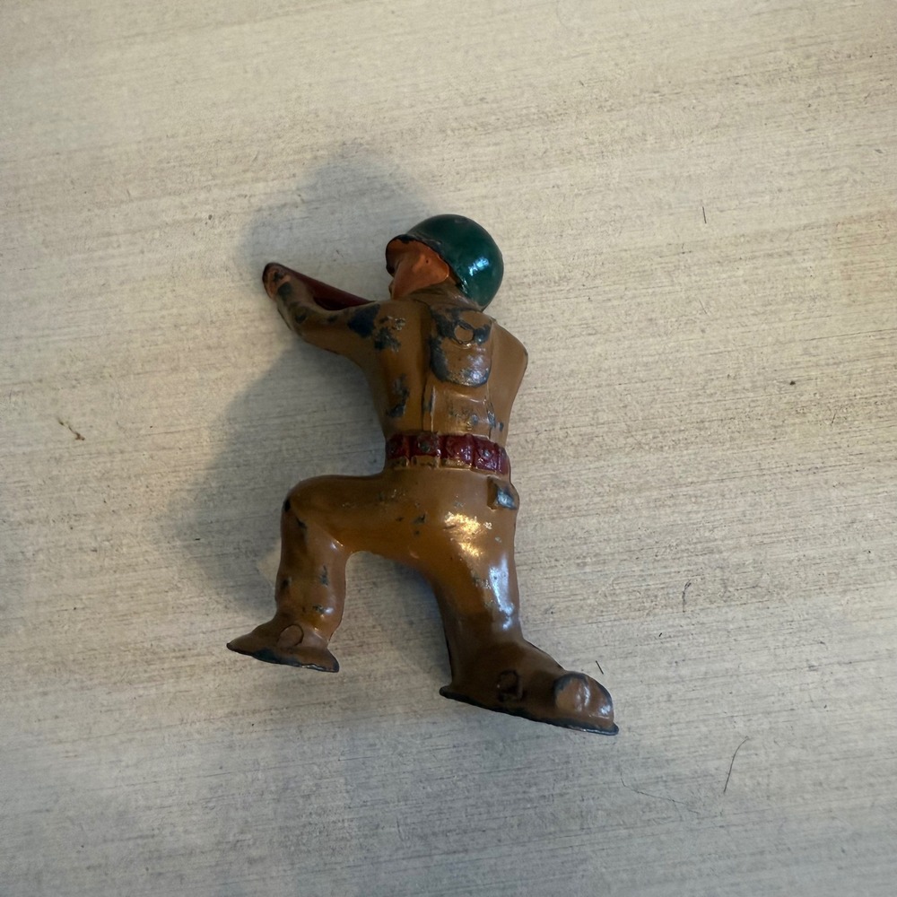 Barclay #708 Vintage Cast Metal Soldiers Set – Made in USA‎ Dime-Store Figures - Picture 3 of 12